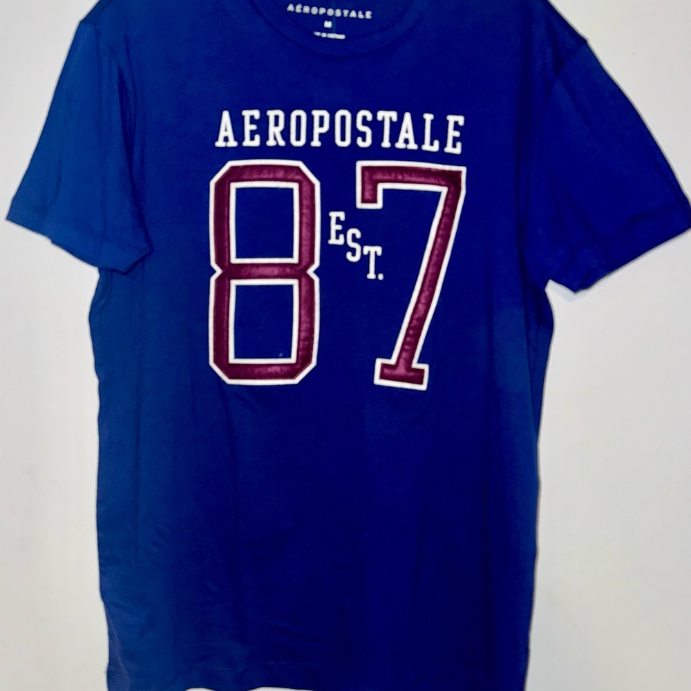 Aeropostale Blue Graphic T-Shirt for Men